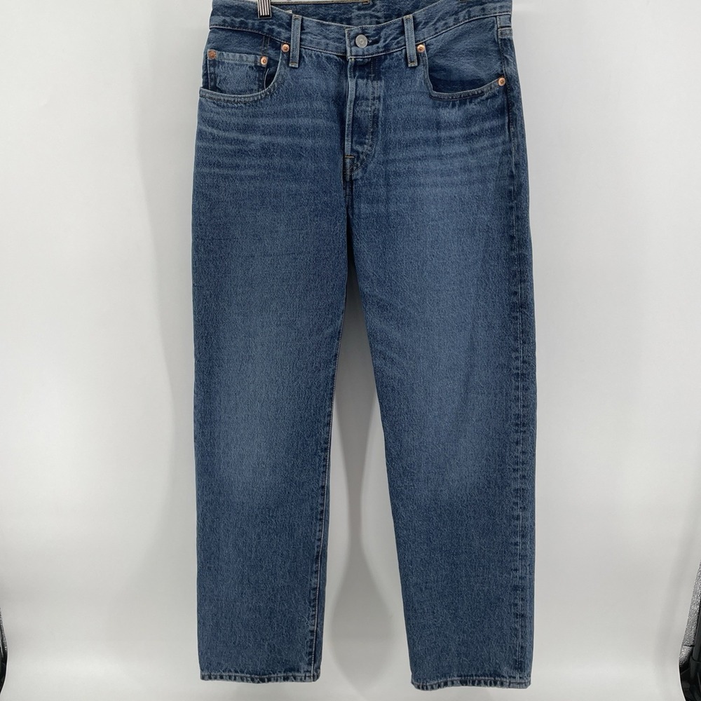 Levi's Premium 501 90s Jeans Men's 27X30 Big E Button Fly Blue Denim Levi's